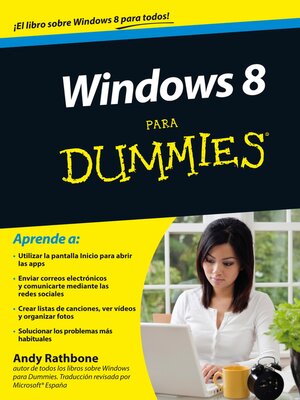 cover image of Windows 8 para Dummies